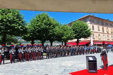 Il 05 giugno 2026 ad Orta San Giulio si sono svolti i festeggiamenti dell'Arma alla presenza di autorità regionali, provinciali e comunali.