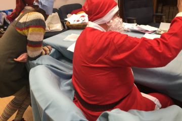 I bimbi di Armeno in collegamento online con Santa Claus