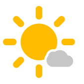 EnsoleillÃ© ou faiblement nuageux