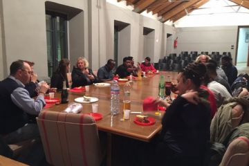 Comunità armeniese e ospiti della ex casa delle donne