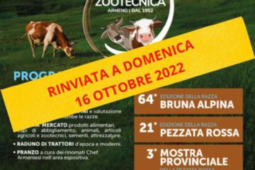 Fiera rinviata
