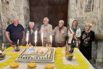 Don Ugo Peretti armeniese, nel giorno del suo ottantesimo compleanno e nel cinquantaseiesimo anniversario di sacerdozio