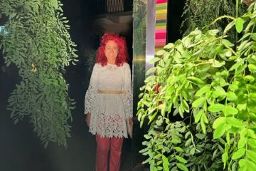A Casa Badanelli con l'artista Monica Gorlini