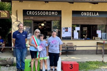 3 agosto 2024, al Motocross di Armeno, la commemorazione di Martina, quest'anno nel suo diciottesimo anno e da tre anni volata in alto. Ciao Marty.