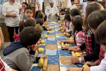30-11-2024: mini chefs all'opera presso il museo degli alberghieri