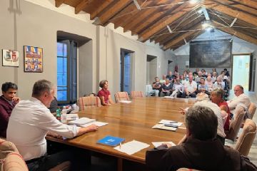 Incontro con i rappresentanti della comunità Energetica Rinnovabile e Solidale del Monte Mesma giovedì 24-07-2025 in Comune.