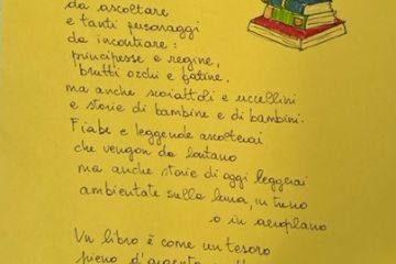 Il libro un amico prezioso, poesia di Maria Grazia Cereda