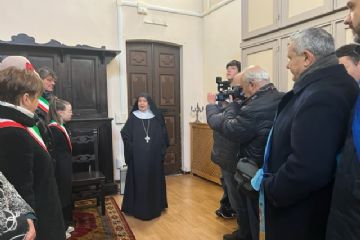 Presso il Convento dell'Isola di San Giulio in occasione della festa patronale
