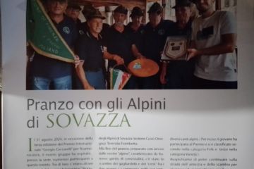 Così la stampa scrive sugli scambi culturali tra i vari gruppi radunati in occasione degli eventi locali.