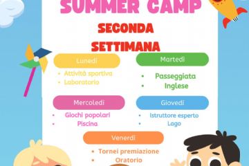 Anche quest'anno è iniziato il centro estivo per i bambini della primaria e continua lo sportello Cag  per la secondaria, per poi avviare al primo luglio quello dell'Infanzia. Tante le novità, come laboratorio di inglese, ginnastica artistica, uscita settimanale al lago, giochi organizzati in oratorio, grazie alla rete creatasi tra Comune, Cuore Attivo, Parrocchia, Beavers, famiglie.